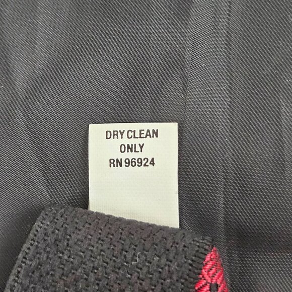 Mel Howard Cummerbund Mens Red Black Polka Dots Adjustable Strap One Size - Picture 9 of 9